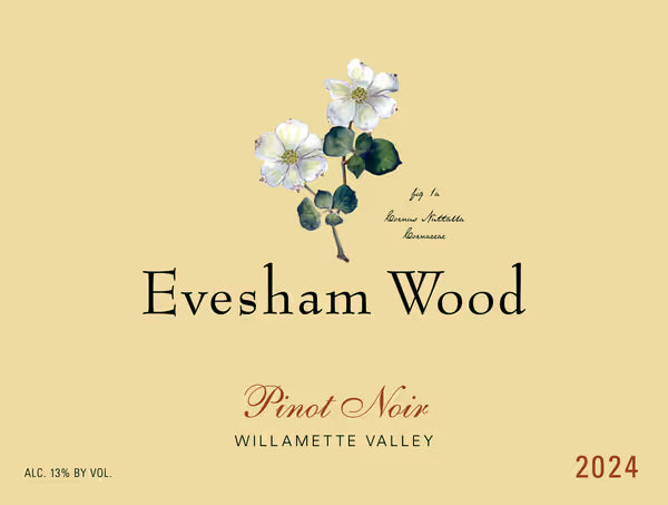 Evesham Wood Willamette Valley Pinot Noir 2024