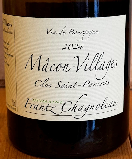 Chagnoleau Macon-Villages 'Clos St Pancras' 2024