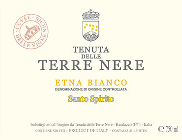 Terre Nere Etna Bianco Santo Spirito, 2024