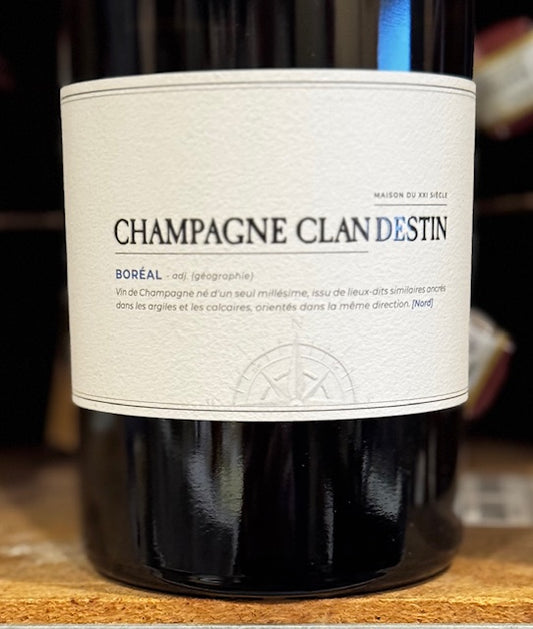Clandestin 2020 Brut Nature BdN 'Boreal' (PN)