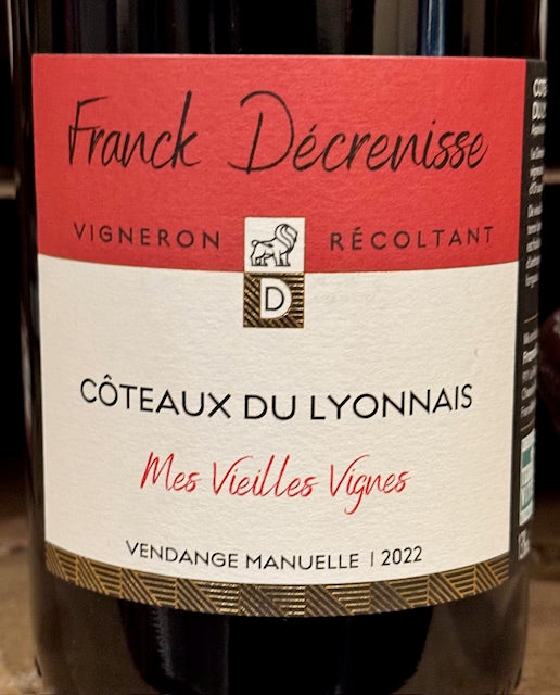 Domaine Franck Decrenisse, 'Vielles Vignes', 2022