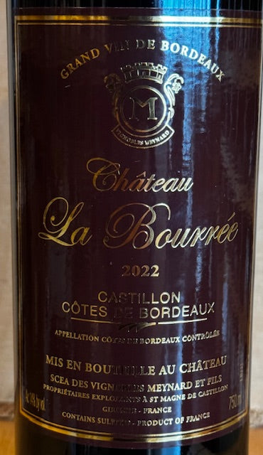 Bouree Cotes Castillon 2022