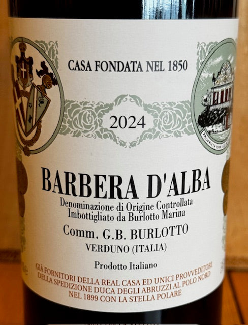 Burlotto Dolcetto, 2024