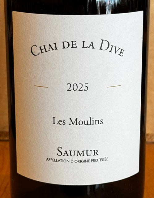 Chai de la Dive Saumur Rouge 'Les Moulins' 2025