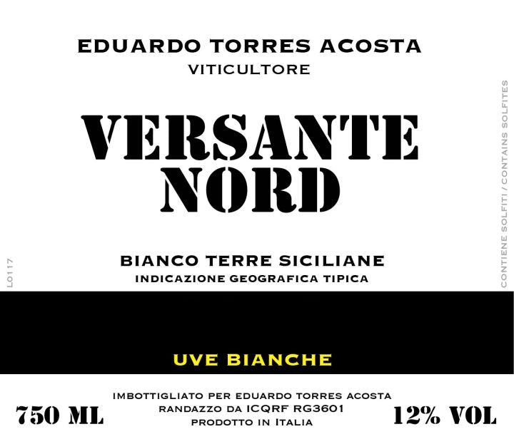 Acosta Siciliano Bianco 'Versante Nord' 2024