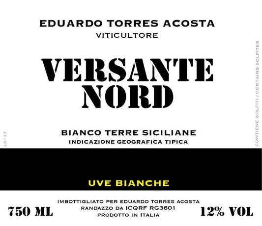 Acosta Siciliano Bianco 'Versante Nord' 2024