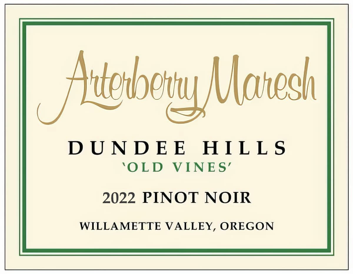 Arterberry-Maresh Old Vines Pinot Noir  2022