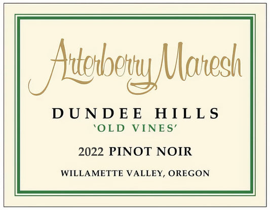 Arterberry-Maresh Old Vines Pinot Noir  2022
