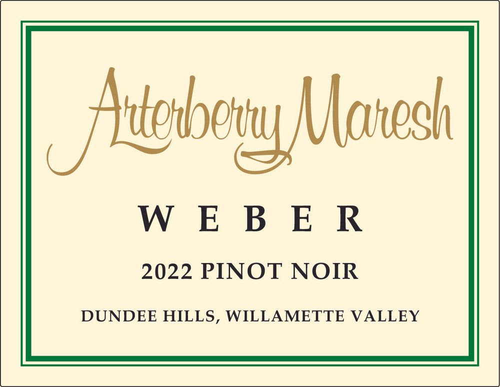 Arterberry-Maresh Pinot Noir 'Weber Vineyard' 2022